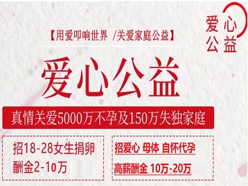 道里捐卵助孕生子 爱心志愿者招募
